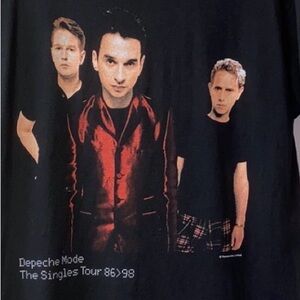 Depeche Mode 1998 Concert Tour Shirt XL 90s Vintage